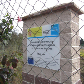 EDAR  de Aqualia en Lobón (Badajoz) / Aqualia  WWTP in Lobón (Badajoz)