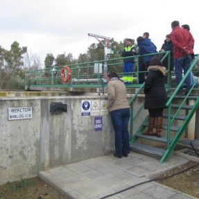Reactor biológico EDAR Aqualia Lobón (Badajoz) / Biological reactor Aqualia  WWTP in Lobón (Badajoz)